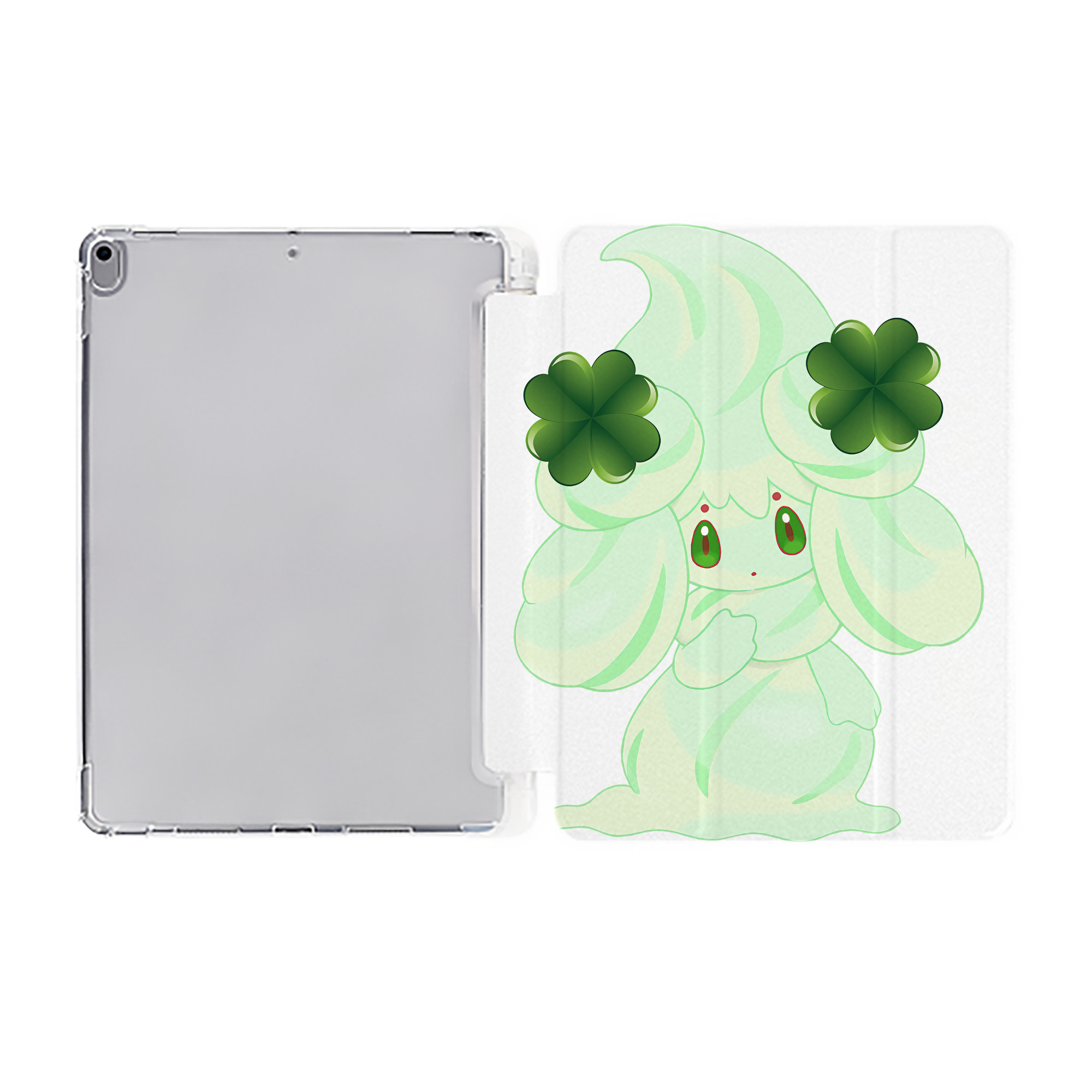 （画像用） ポケットモンスター Pokémon IPad ケース ペン収納付き 三つ折りスタンド PUレザー×シリコン 対応機種9.5/10.5/10.9インチ